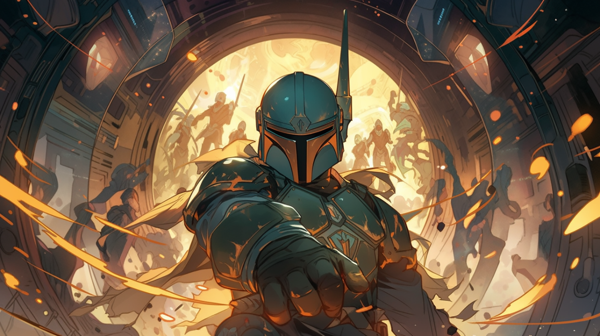 Boba deals fett background